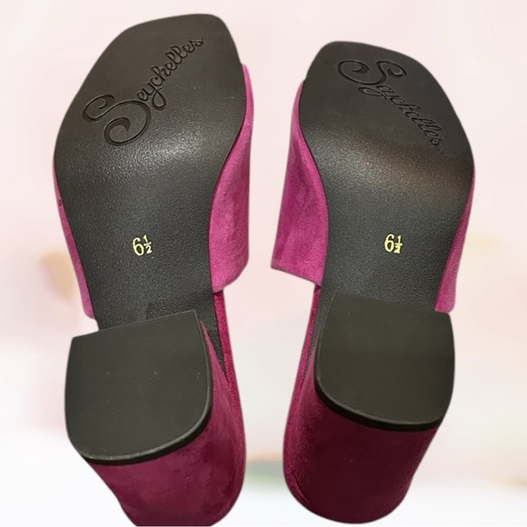 Seychelles Adapt Suede Heels - Fuchsia, Size: 6.5, NWB - Picture 5 of 8